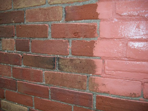 Exterior Brick: Paint Removal